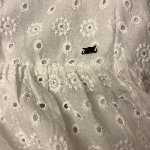 Mexx dress white eyelet Large - Picture 8 of 11